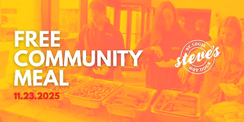 FREE Community Meal by Steve's Hot Dogs #FeedThePeople
