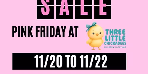 Pink Friday Sale 