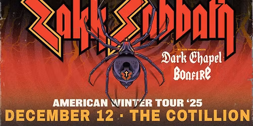 Zakk Sabbath with Bonfires