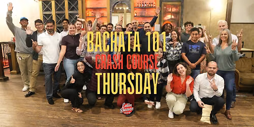 Bachata 101 Crash Course for Beginners in Houston. Thu 06\/25