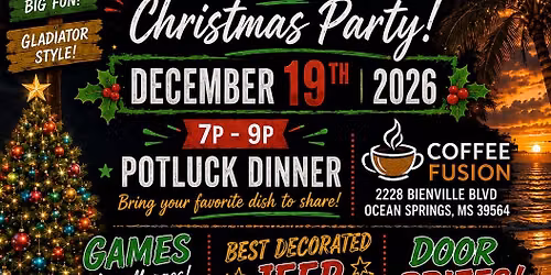 Gulf Coast Gladiators \u201c2026\u201d Christmas Party
