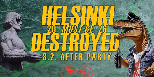 Helsinki Must be Destroyed 2026 \u2013 Sunday Funday@Bar Base!