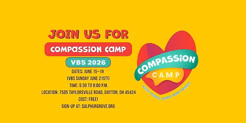 VBS 2026 - Compassion Camp