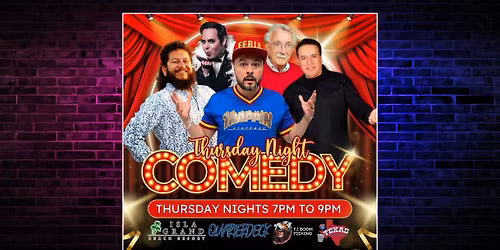 Thursday Night Comedy @ Quarterdeck