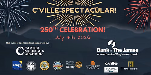 C'ville Spectacular: July 4th Fireworks Show 2026