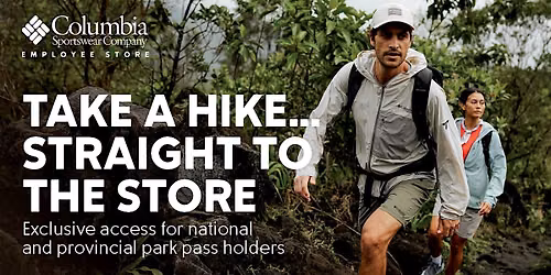 National and Provincial Parks Pass Holder Store Access
