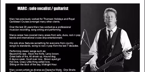 Live music with Mark