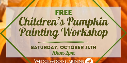 Free Children's Pumpkin Painting Workshop