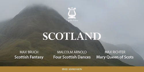 Philharmonic Concert: Scotland (Free Admission)