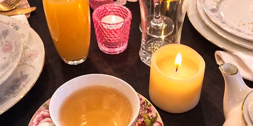 Tea Party at Feathers with the Lunch Lady on Wheels