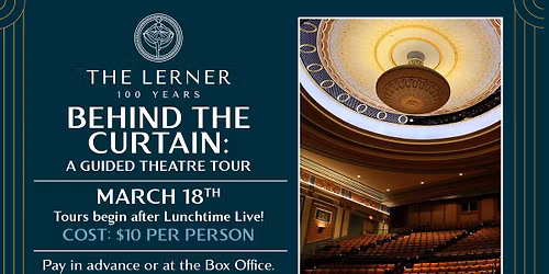 Behind the Curtain: A Guided Theatre Tour
