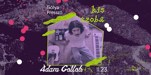 kis szoba: Adam Gollob - Impressions
