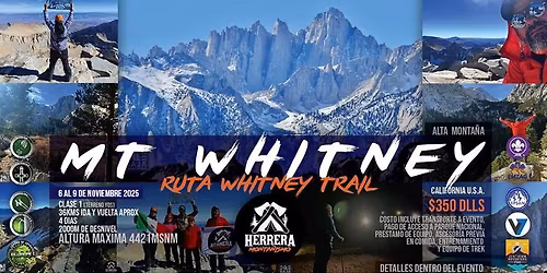 Mt Whitney, ascenso oto\u00f1o 2025