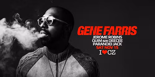 GENE FARRIS AT CZ | SAT NOV 15