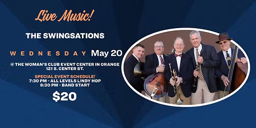 Live music with The Swingsations!