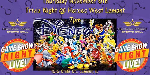 \ud83c\udff0\u2728 Disney Trivia Night! \u2728\ud83c\udff0