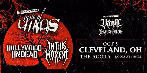 Hollywood Undead & In This Moment: Taste of Chaos