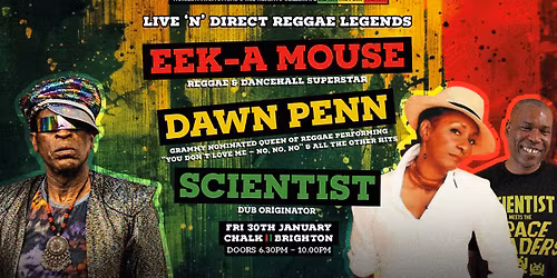 EEK A MOUSE \/\/ DAWN PENN \/\/ SCIENTIST \/\/ FRIDAY 30TH JANUARY \/\/ CHALK \/\/ BRIGHTON