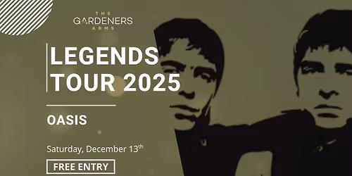 LEGENDS TOUR 2025 - Oasis