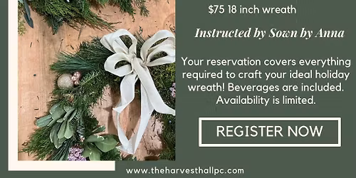 Wreath Making Workshop with Sown