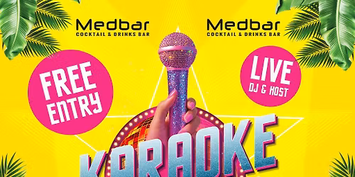 Karaoke & DJ from 8pm