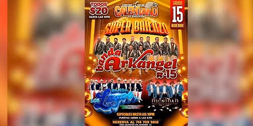 BANDA ARKANGEL R-15 ,BANDA LOS LAGOS & MAS
