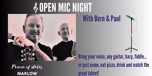 Bern and Paul's Open Mic Night