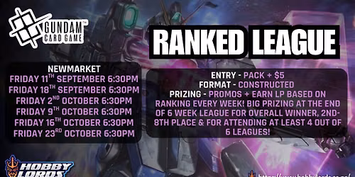 Gundam Card Game: Ranked League