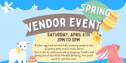 Spring Vendor Event