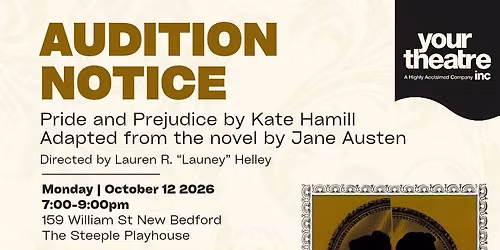 Auditions for Pride and Prejudice