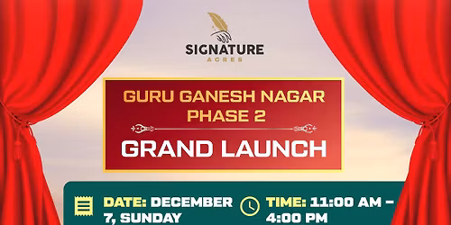 Guru Ganesh Nagar Phase 2 \u2013 Grand Launch