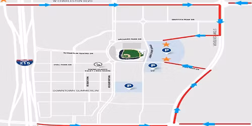 Parking Salt Lake Bees at Albuquerque Isotopes