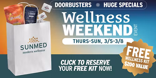 \ud83c\udf89 Sunmed Wellness Weekend! \ud83c\udf89