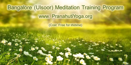 Free 1-Day Meditation Training Program (Bangalore KA)