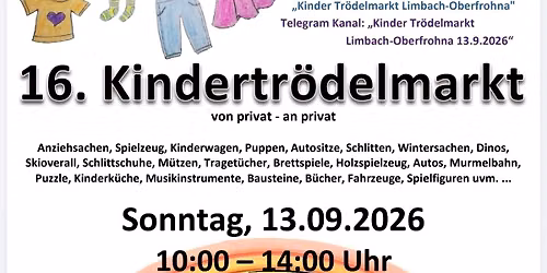 16. Kindertr\u00f6delmarkt Limbach-Oberfrohna 