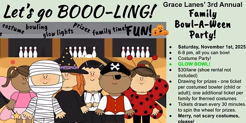 Grace Lanes Family Bowl-O-Ween Party