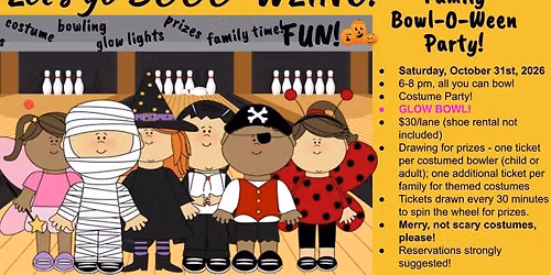 Grace Lanes Family Bowl-O-Ween Party