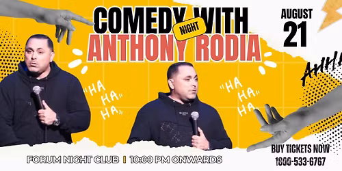 Anthony Rodia at McCurdys Comedy Theatre