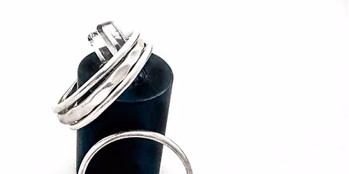 Soldering & Fusing Skinny Rings Workshop | Ages 13 - Adult
