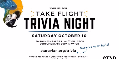 Take Flight Trivia Night