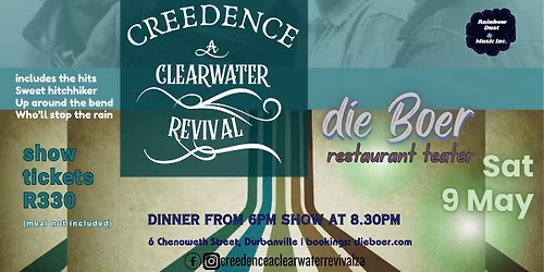 CREEDENCE - a CLEARWATER REVIVAL