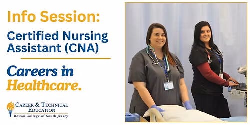 Certified Nursing Assistant Cumberland Info Session- On Campus