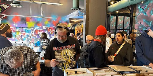 VINYL RECORD FUN! Woodstock Vinyl Slam @Station Bar & Curio, Sat Sept 5th