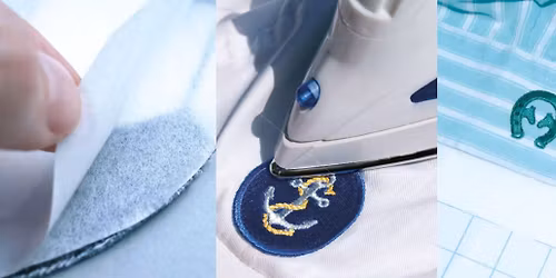 Stickl\u00f6sungen durch Klebetechniken