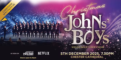 Christmas with Johns' Boys at Chester Cathedral \ud83c\udf84
