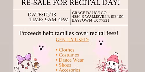 Re-Sale For Recital Day! 👜