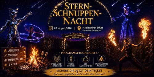 \ud83c\udf1f Sternschnuppennacht 2026 \u2013 Eine magische Nacht unter den Sternen! \ud83c\udf1f