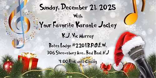 Sunday Funday - Christmas Karaoke