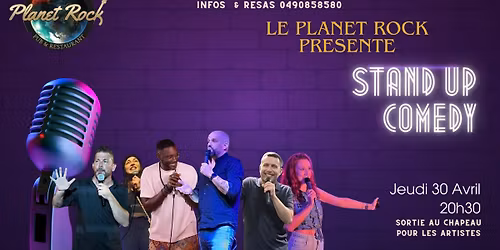 Stand Up Comedy au PLANET ROCK