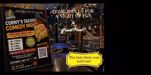 The Taco Dive \/Corney's Comedy Event